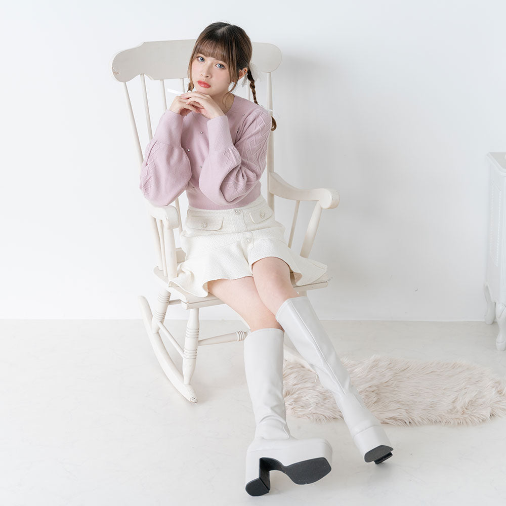 新品☆FOLLIES PARIS☆美しいラインストーントップ♪♪☆ヨーロッパ