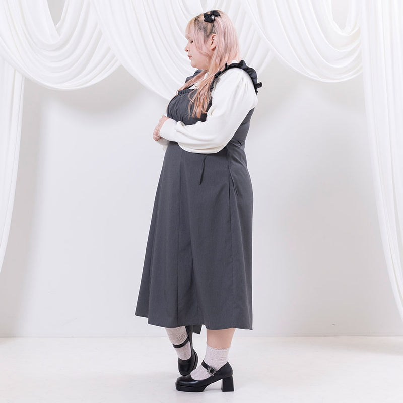 デコルテオープンパール衿ニットトップス – レディースファッション