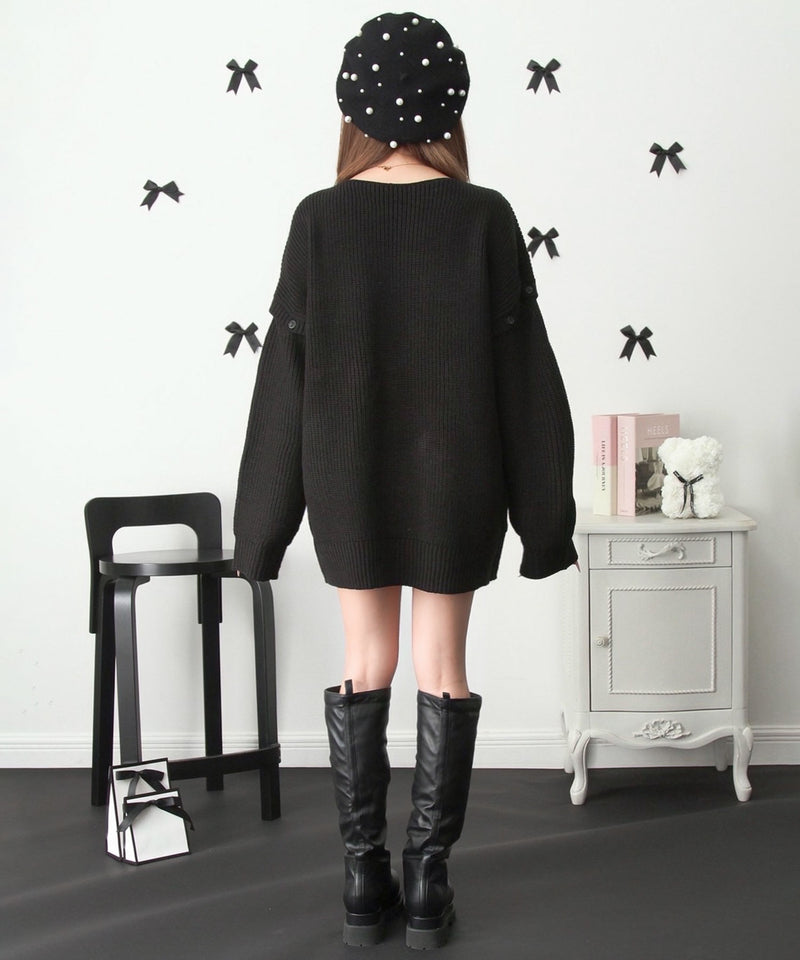 Chatonニットワンピース