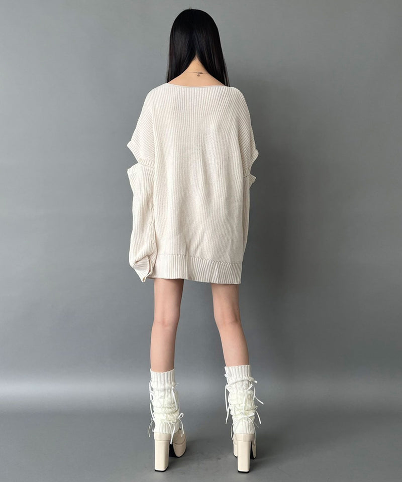 Chatonニットワンピース