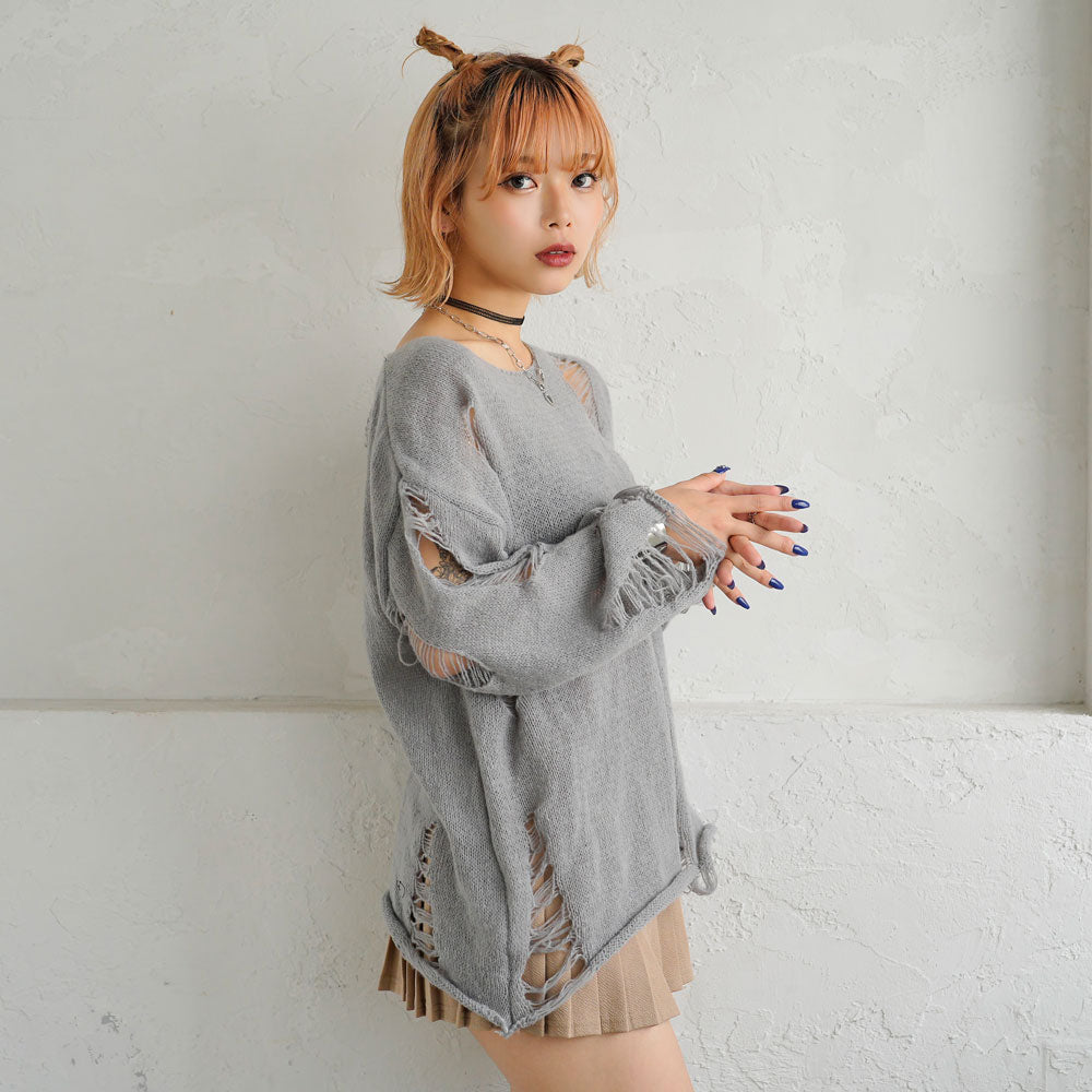 グランジニットトップス – レディースファッション通販の夢展望【公式】