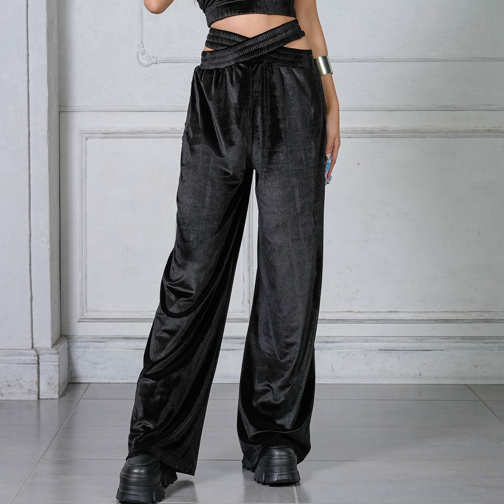 激レア　フランス製　アニエスベー ベロアパンツ　ブラック 5339720001-01_1000x.jpg?v=