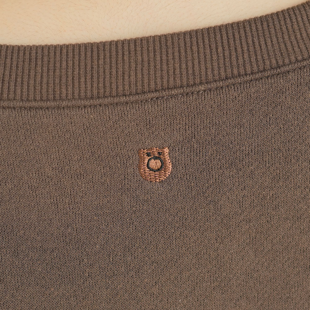 Ameri オーバーサイズブラウンスウェット Ameri オーバーサイズブラウンスウェット