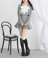 ツイードショートジャケット　