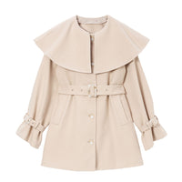 2wayケープAラインショートコート