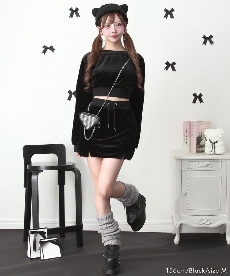 エンボスロゴベロアセットアップ