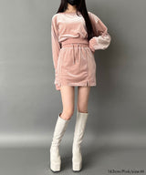 エンボスロゴベロアセットアップ