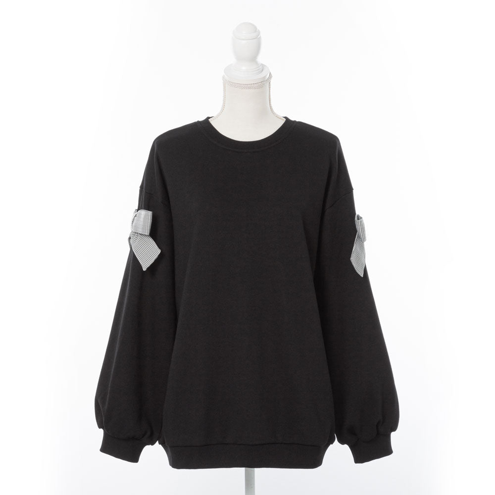 ショルダーリボンスウェットワンピース – レディースファッション通販