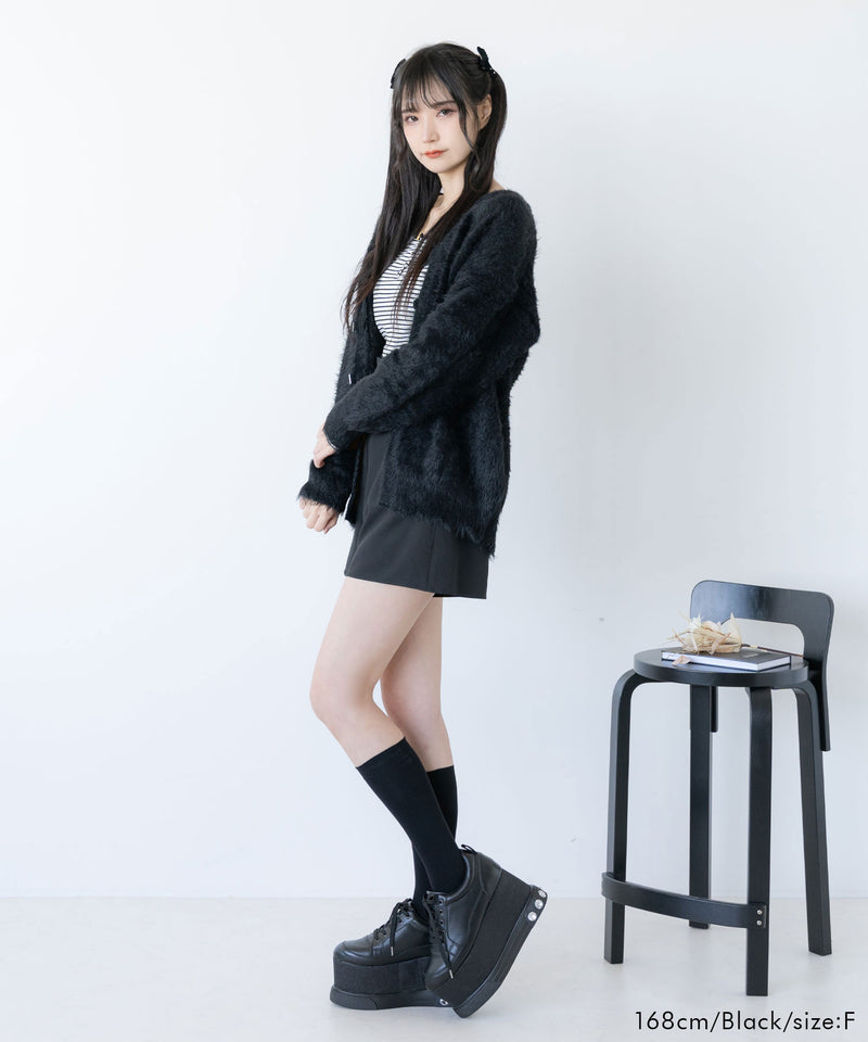 フェザータッチカーディガン【ニット】