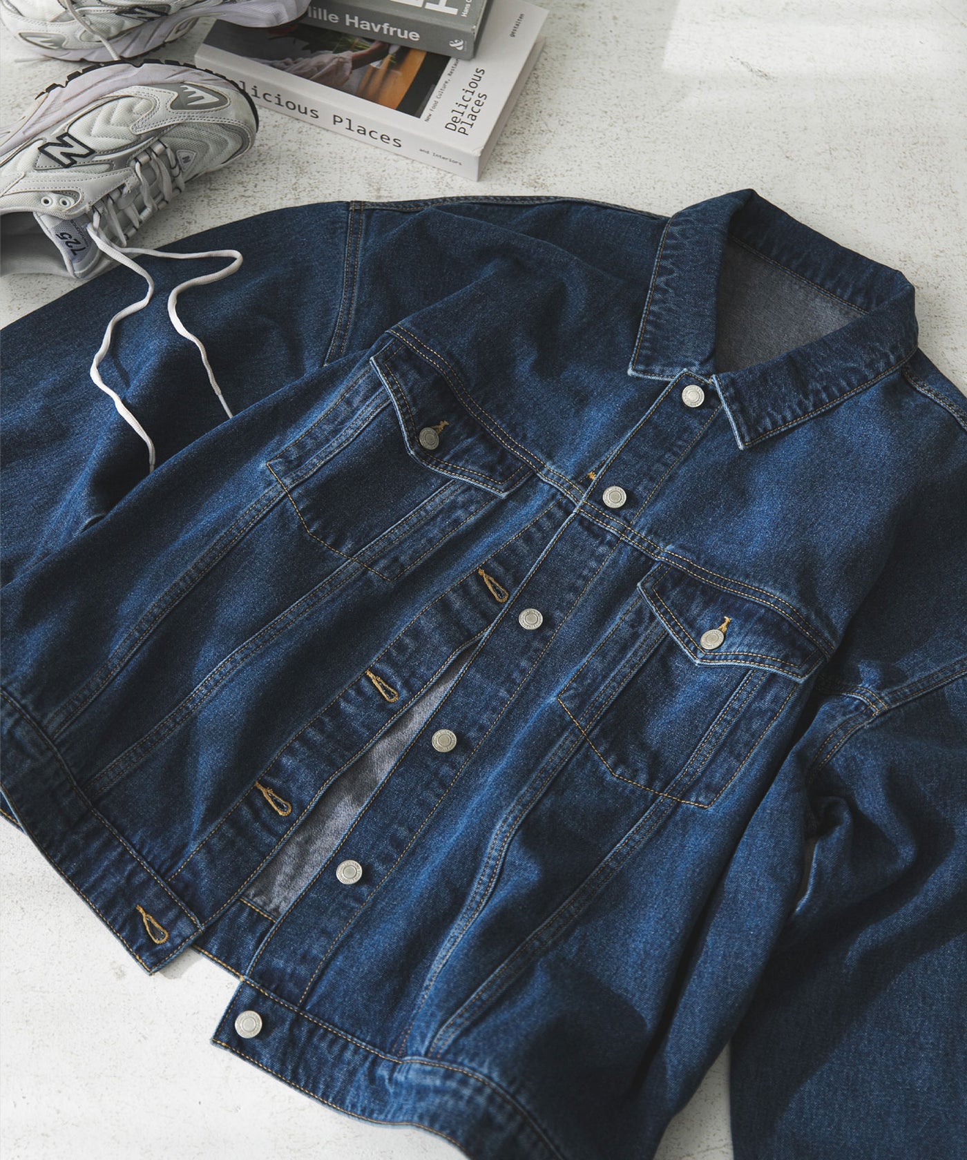 濃いデニムブルー Mサイズ デニムジャケット Levi's リーバイス ヴィンテージ 70505-0217 BIG E 4th デニム