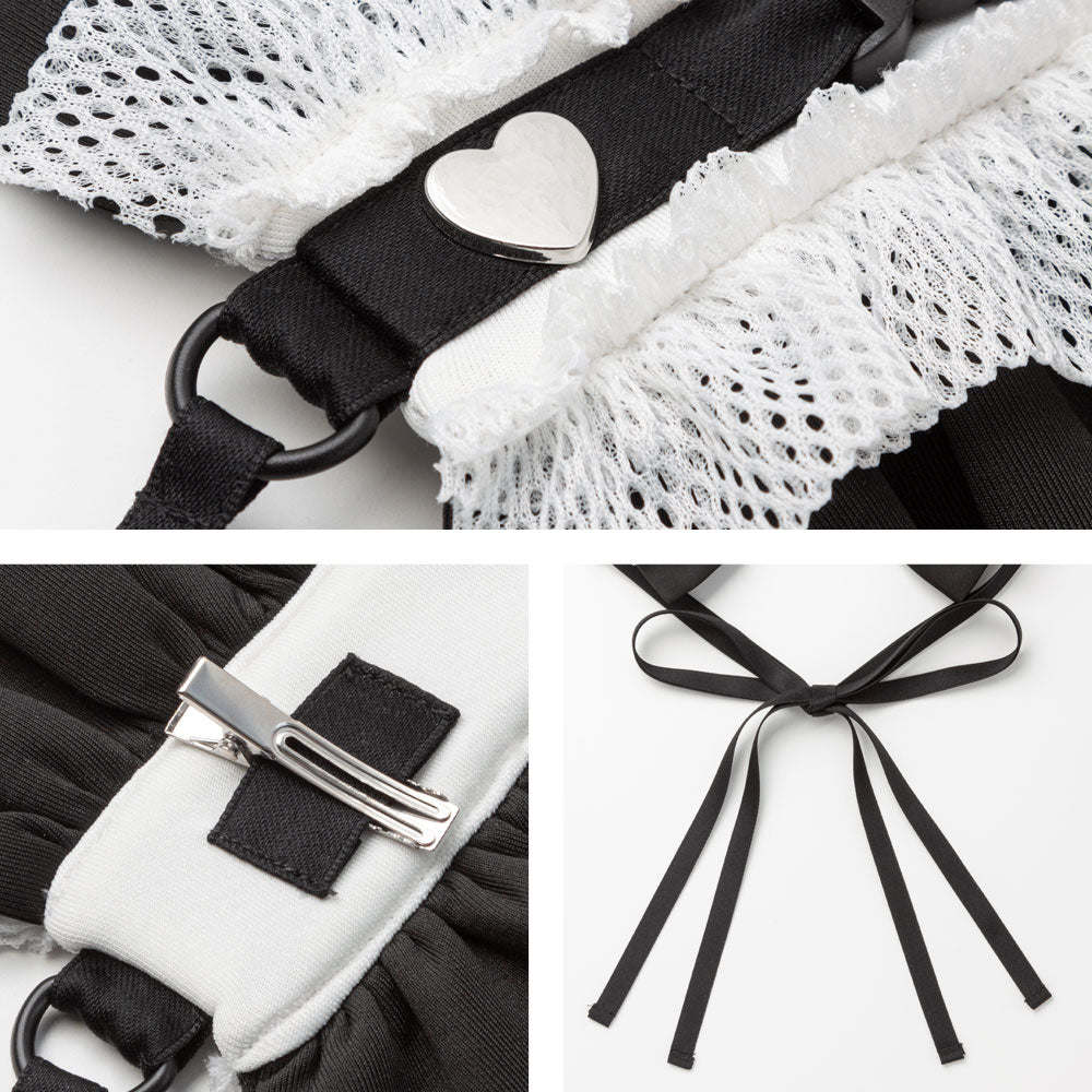 フリル×スタッズヘッドドレス　Black&White ♥💀 𝑫𝒊𝒎𝑴𝒐𝒊𝒓𝒆 𝑺𝒖𝒎𝒎𝒆𝒓𝑪𝒐𝒍𝒍𝒆𝒄𝒕𝒊𝒐𝒏