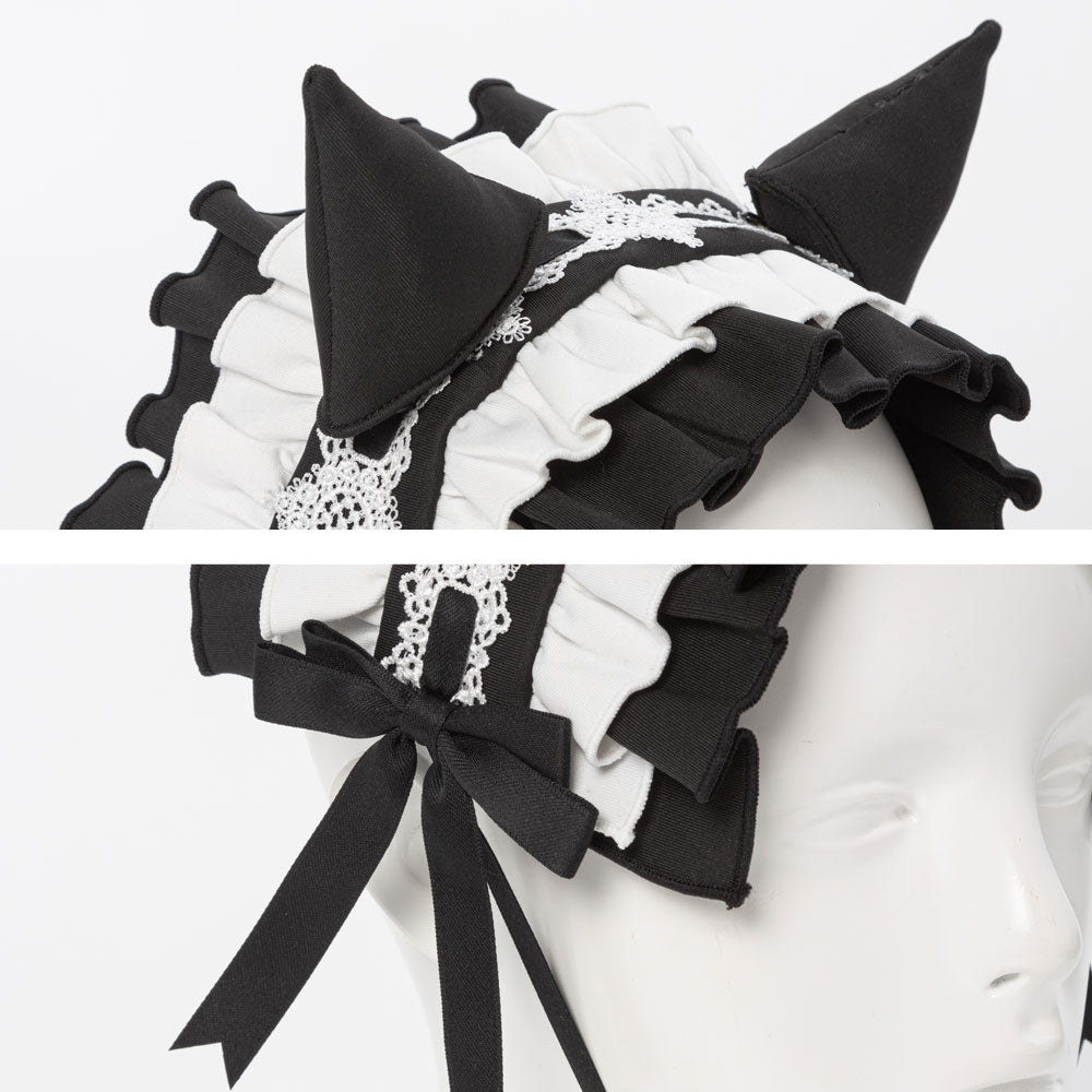 小悪魔ちゃんレースフリルヘッドドレス – レディースファッション通販