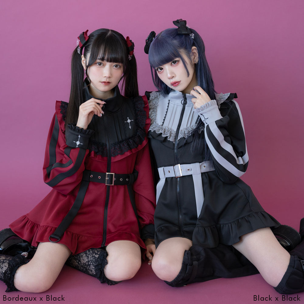 大きめカチャベルトチェーンリボン2個セットヘアクリップ – レディース