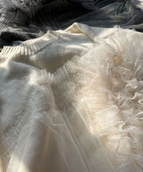 チュールドッキングニット