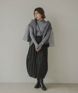 チュールドッキングニット