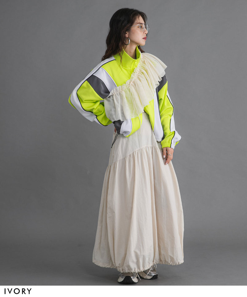 マルチウェイチュールつけ襟【チュール】