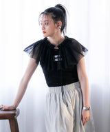 マルチウェイチュールつけ襟【チュール】