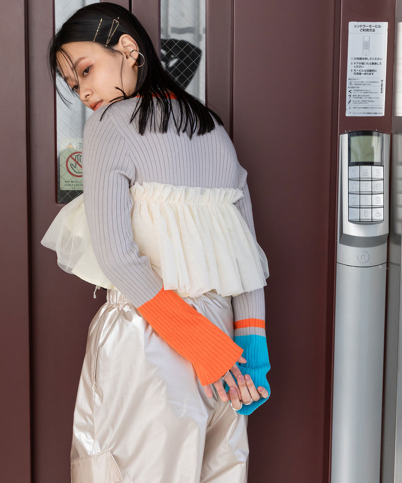 マルチウェイチュールつけ襟【チュール】