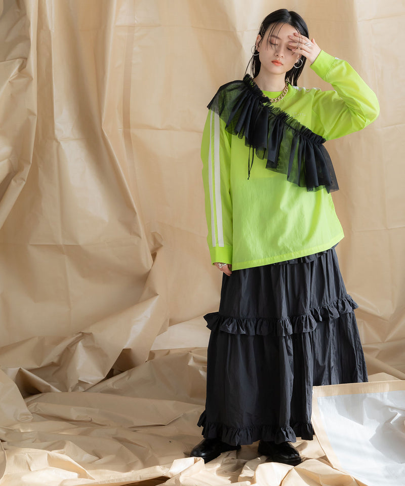 マルチウェイチュールつけ襟【チュール】