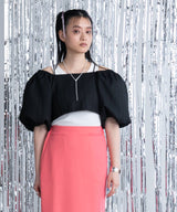 フクレジャガードオフショルビスチェ