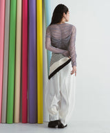 【メール便】シアーギャザートップス【チュール】