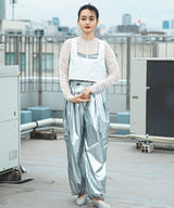 【メール便】シアーギャザートップス【チュール】