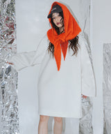 ボンディングタックスリーブミニワンピース