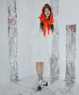 ボンディングタックスリーブミニワンピース