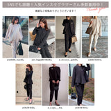 ジャケット・ブラウス・パンツスーツ3点セット