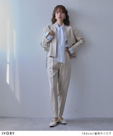 ジャケット・ブラウス・パンツスーツ3点セット