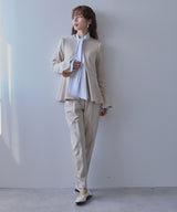 ジャケット・ブラウス・パンツスーツ3点セット