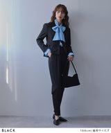 ジャケット・ブラウス・パンツスーツ3点セット