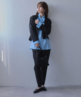 ジャケット・ブラウス・パンツスーツ3点セット