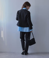 ジャケット・ブラウス・パンツスーツ3点セット