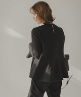 ジャケット・ブラウス・パンツスーツ3点セット