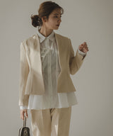 ジャケット・ブラウス・パンツスーツ3点セット