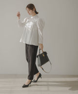 ジャケット・ブラウス・パンツスーツ3点セット