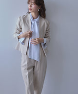 ジャケット・ブラウス・パンツスーツ3点セット