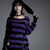 サブジラ系定番ボーダーニット