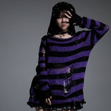 サブジラ系定番ボーダーニット