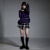 サブジラ系定番ボーダーニット