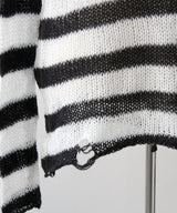 サブジラ系定番ボーダーニット