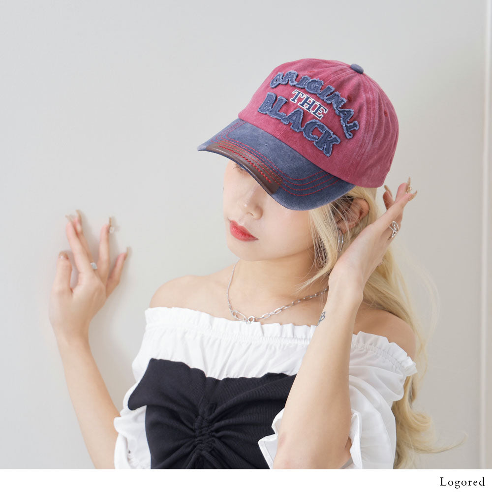 ウィンダンシー　ピグメント加工　キャップ　ヴィンテージ　レディース　美品 帽子 キャップ メンズ レディース ウォッシュ加工 おしゃれ 無地