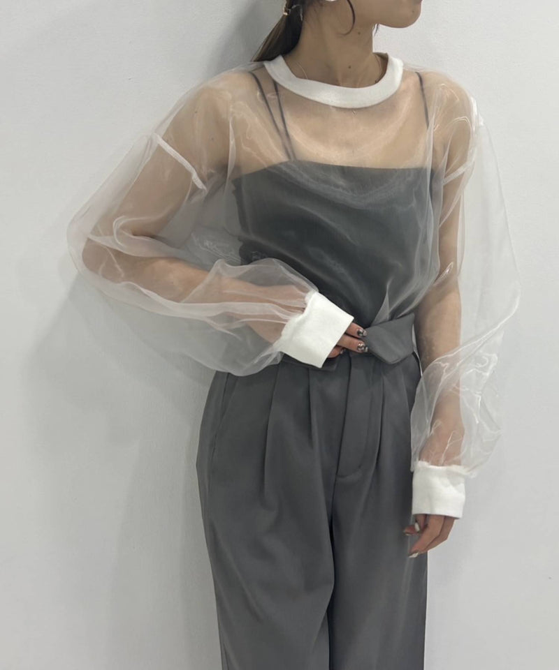 【メール便】カップ付きアレンジストラップキャミ