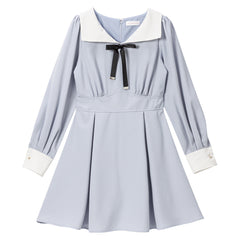 ショート　ブルーグレー