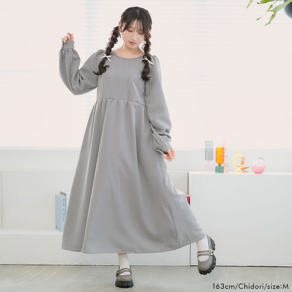 チュールフリル付マキシワンピース – レディースファッション