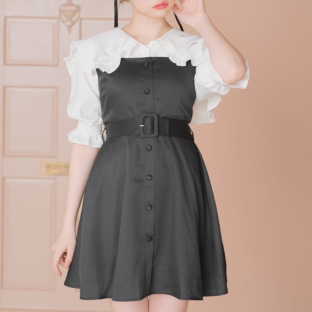定価12万✨フォクシー ジャンスカ フロントボタンワンピース テラコッタ 40 定価12万✨フォクシー ジャンスカ フロントボタンワンピース