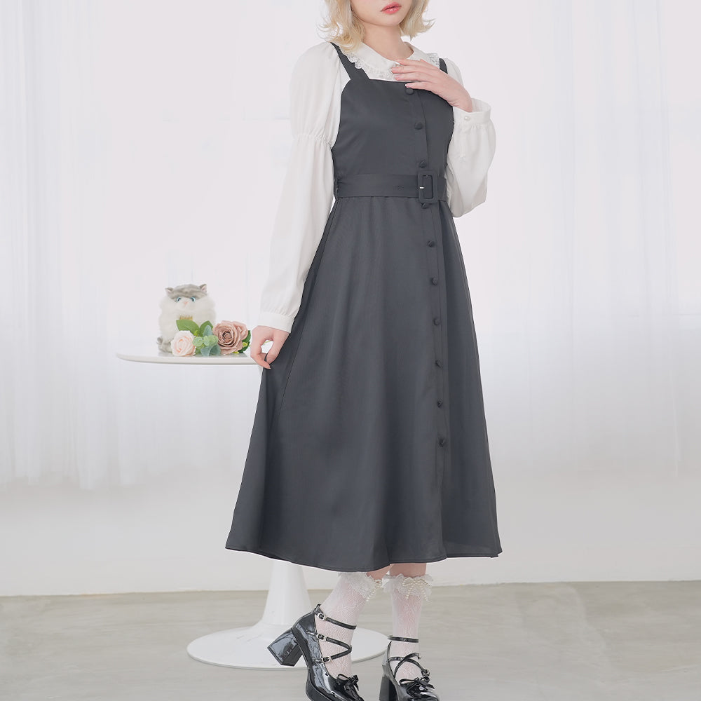 フロントボタンジャンスカワンピース – レディースファッション通販の