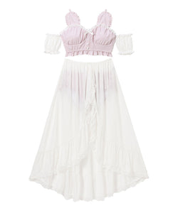 うさ耳フリルフィッシュテール水着