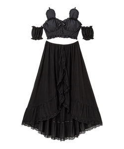 うさ耳フリルフィッシュテール水着